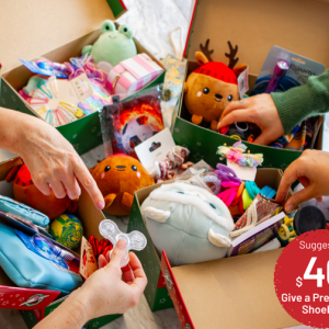 Give a Pre-Packed Shoebox
